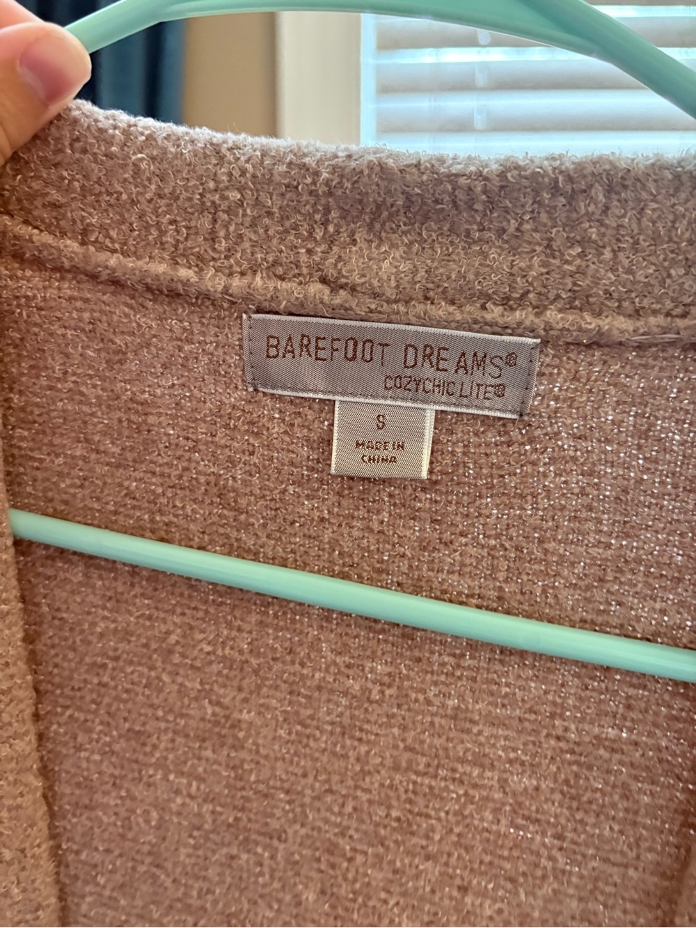Barefoot dreams light drown cardigan - Picture 4 of 7